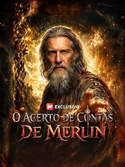Capa da miniss&eacute;rie O Acerto de Contas de Merlin -