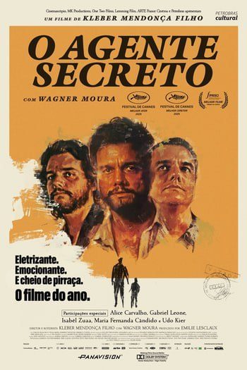 Capa da miniss&eacute;rie O Agente Secreto (2025)