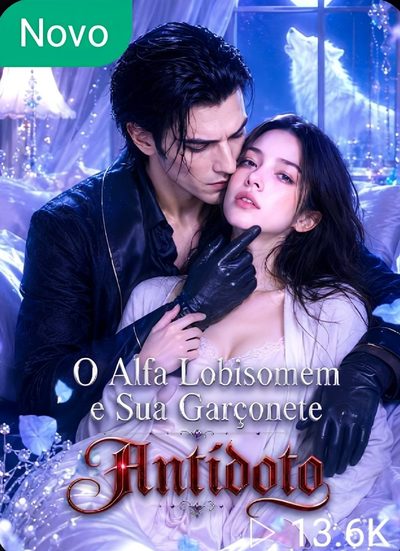 Capa da miniss&eacute;rie O Alfa Lobisomem e Sua Garçonete Antídoto