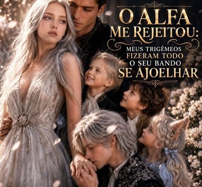 Capa da miniss&eacute;rie O Alfa Me Rejeitou: Meus Trigêmeos Fizeram Todo o Seu Bando Se Ajoelhar