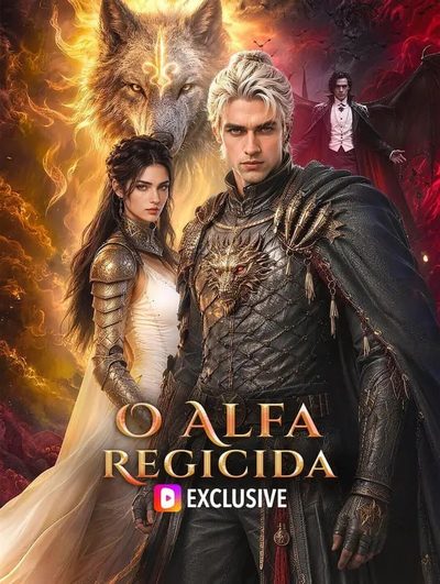 Capa da miniss&eacute;rie O Alfa Regícida -