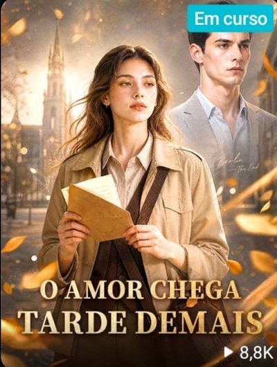 Capa da miniss&eacute;rie O Amor Chaga Tarde Demais