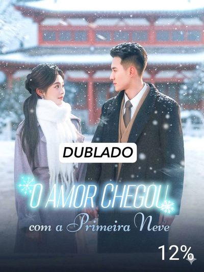 Capa da miniss&eacute;rie O Amor Chegou com a Primeira Neve