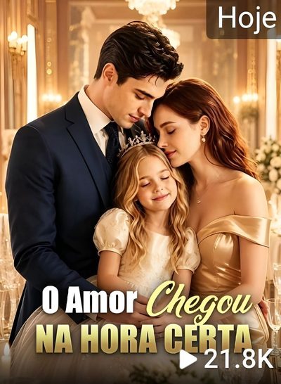 Capa da miniss&eacute;rie O Amor Chegou na Hora Certa