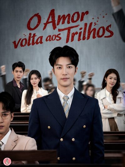Capa da miniss&eacute;rie O Amor Volta aos Trilhos