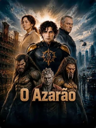 Capa da miniss&eacute;rie O Azarão