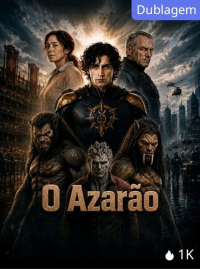 Capa da miniss&eacute;rie O Azarão