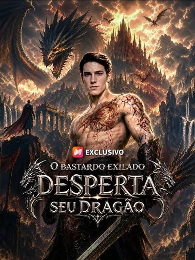 Capa da miniss&eacute;rie O Bastardo Exilado Desperta Seu Dragão