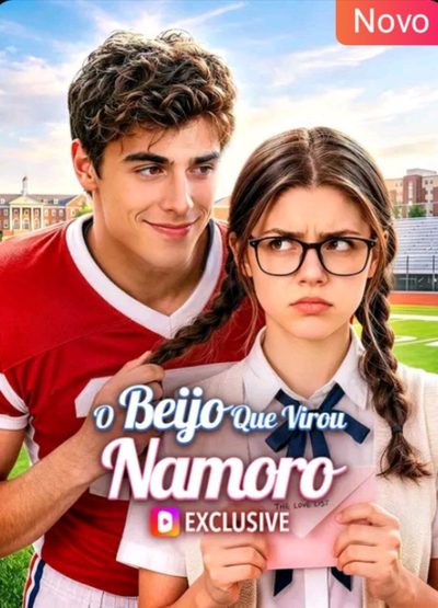 Capa da miniss&eacute;rie O Beijo que Virou Namoro