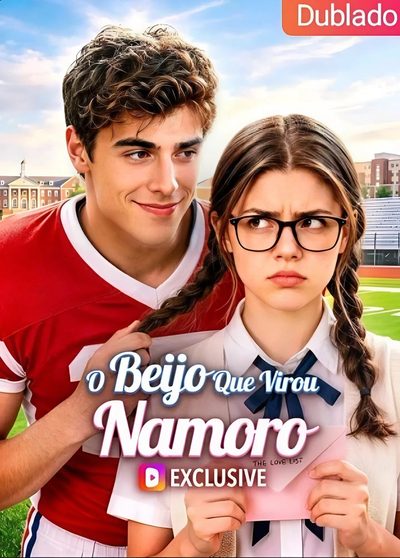 Capa da miniss&eacute;rie O Beijo que Virou Namoro