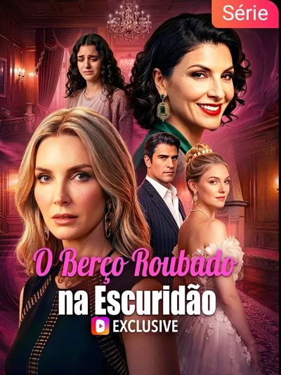 Capa da miniss&eacute;rie O Berço Roubado na Escuridão