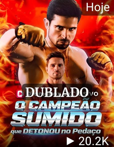 Capa da miniss&eacute;rie O Campeão Sumido que Detonou no Pedaço dublado