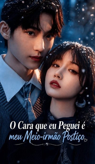 Capa da miniss&eacute;rie O Cara que Eu Peguei É Meu Meio-irmão Postiço