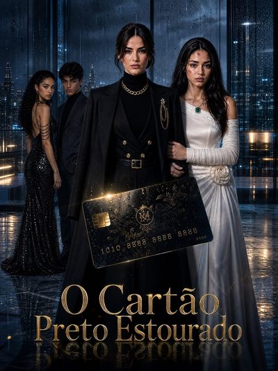 Capa da miniss&eacute;rie O Cartão Preto Estourado -