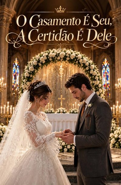 Capa da miniss&eacute;rie O Casamento É Seu a Certidão É Dele