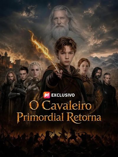 Capa da miniss&eacute;rie O Cavaleiro Primordial Retorna