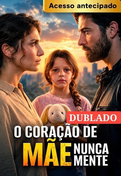 Capa da miniss&eacute;rie O Coração de Mãe Nunca Mente