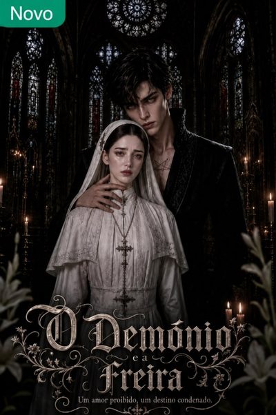 Capa da miniss&eacute;rie O Demônio e a Freira