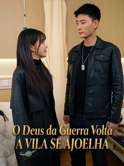 Capa da miniss&eacute;rie O Deus da Guerra Volta, a Vila Se Ajoelha