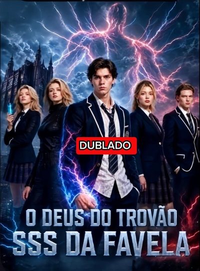 Capa da miniss&eacute;rie O Deus do Trovão Sss da Favela