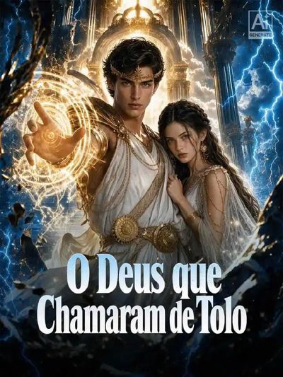 Capa da miniss&eacute;rie O Deus que Chamaram de Tolo