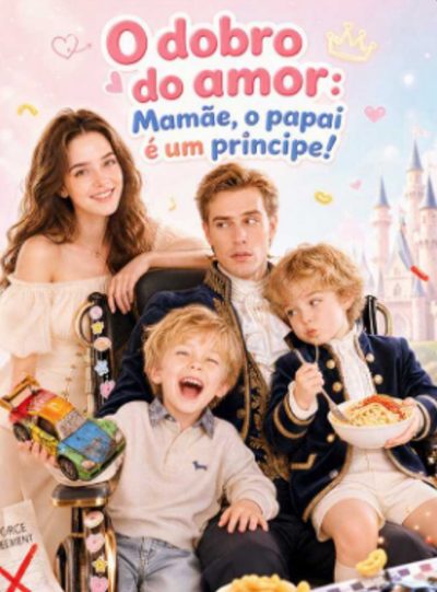 Capa da miniss&eacute;rie O Dobro do Amor: Mamãe, o Papai É Um Príncipe!