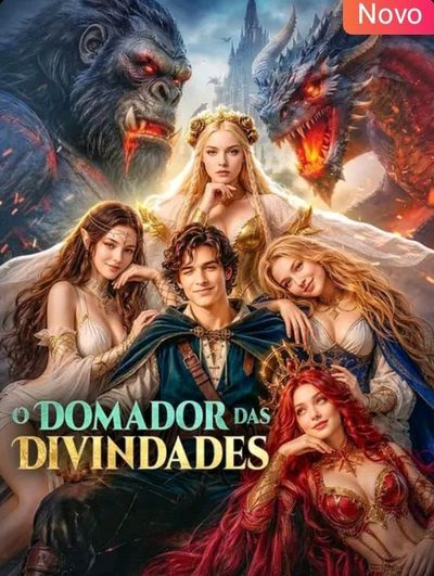 Capa da miniss&eacute;rie O Domador das Divindades