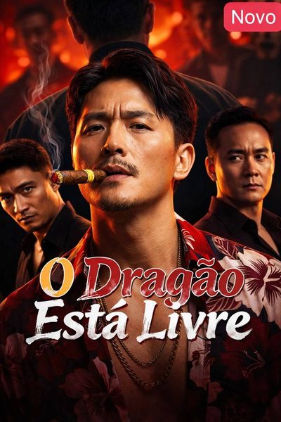 Capa da miniss&eacute;rie O Dragão Está Livre 🫰🏽