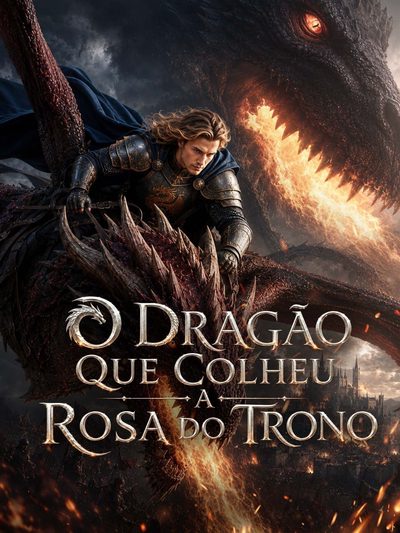 Capa da miniss&eacute;rie O Dragão que Colheu a Rosa do Trono