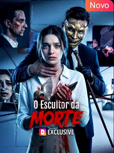 Capa da miniss&eacute;rie O Escultor da Morte