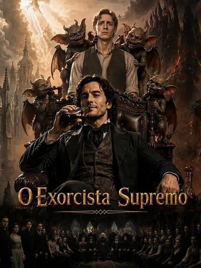 Capa da miniss&eacute;rie O Exorcista Supremo