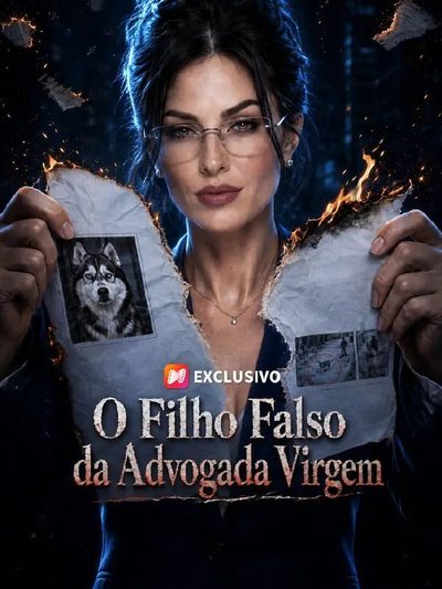 Capa da miniss&eacute;rie O Filho Falso da Advogada Virgem