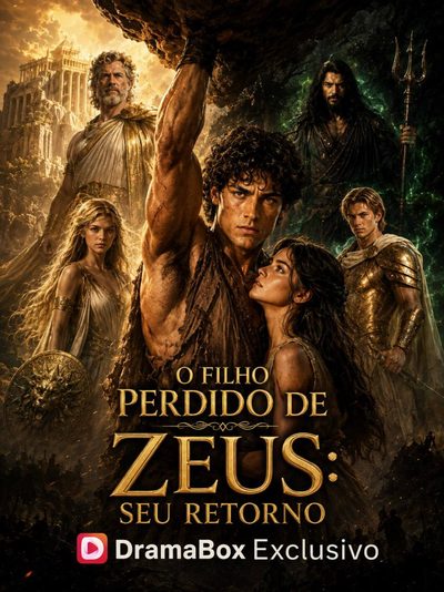 Capa da miniss&eacute;rie O Filho Perdido de Zeus:seu Retorno