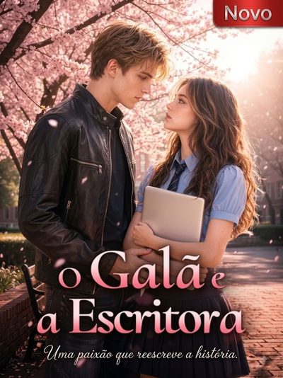 Capa da miniss&eacute;rie O Galã e a Escritora