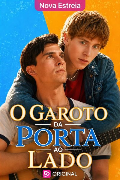 Capa da miniss&eacute;rie O Garoto da Porta ao Lado