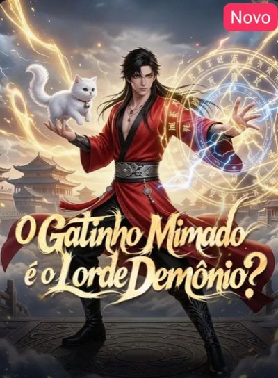 Capa da miniss&eacute;rie O Gatinho Mimado É o Lorde Demônio?