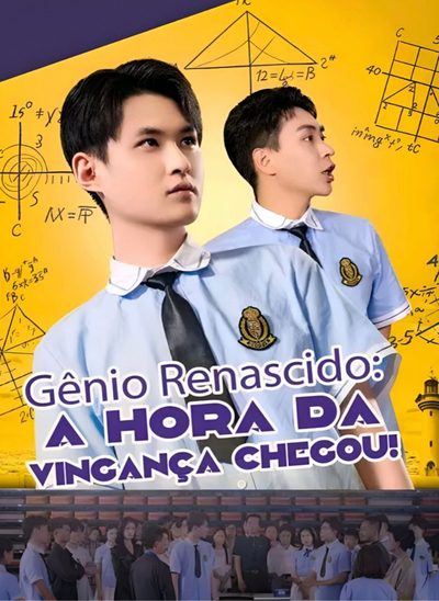 Capa da miniss&eacute;rie O Gênio Renascido:a Hora da Vingança Chegou