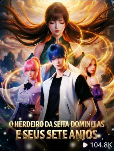 Capa da miniss&eacute;rie O Herdeiro da Seita Dominei-as e Seus Sete Anjos