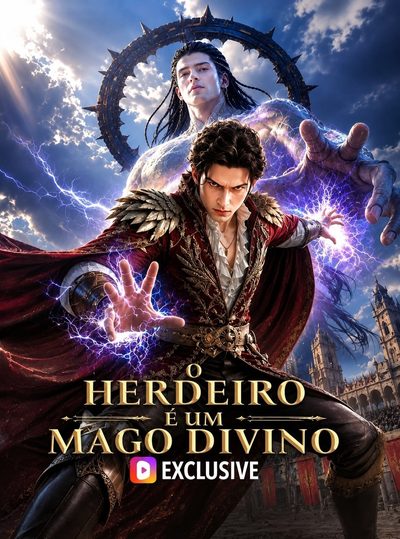 Capa da miniss&eacute;rie O Herdeiro É Um Mago Divino