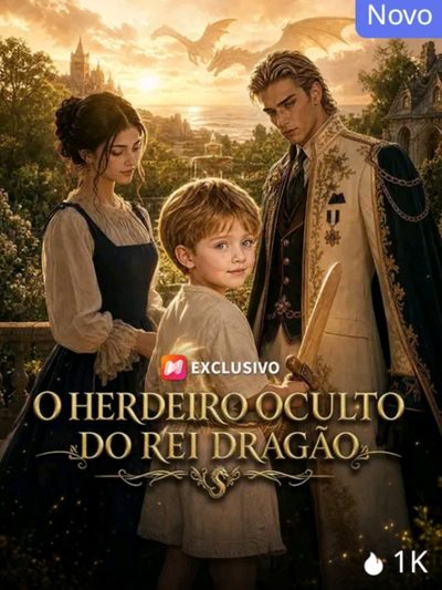 Capa da miniss&eacute;rie O Herdeiro Oculto do Rei Dragão