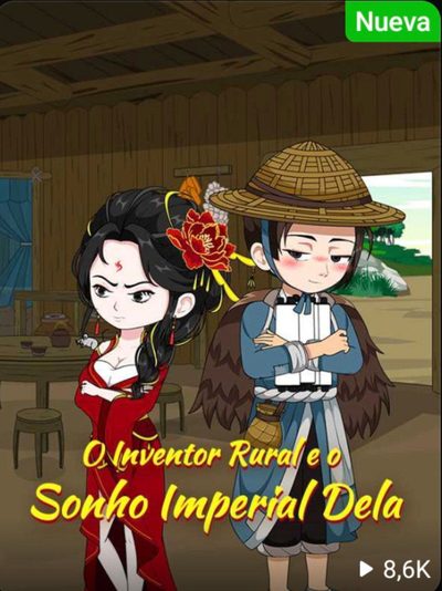 Capa da miniss&eacute;rie O Inventor Rural e o Sonho Imperial Dela