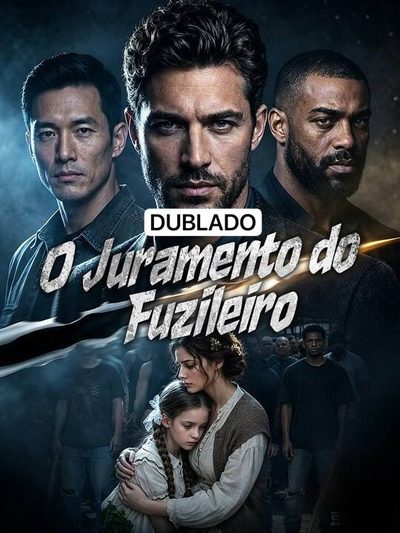 Capa da miniss&eacute;rie O Juramento do Fuzileiro -