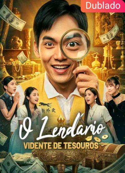 Capa da miniss&eacute;rie O Lendário Vidente de Tesouros dublado
