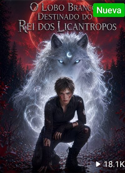 Capa da miniss&eacute;rie O Lobo Branco Destinado dos Licantropos