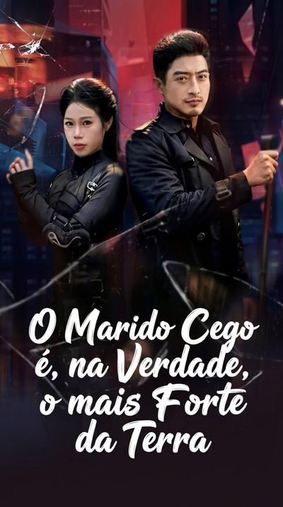 Capa da miniss&eacute;rie O Marido Cego É, na Verdade, o Mais Forte da Terra