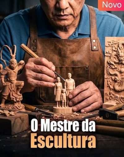 Capa da miniss&eacute;rie O Mestre da Escultura