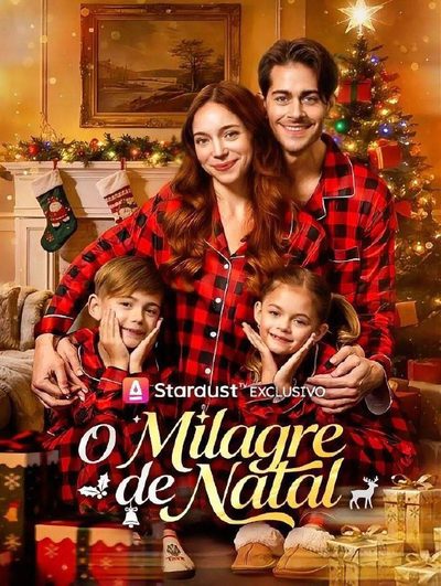 Capa da miniss&eacute;rie O Milagre de Natal