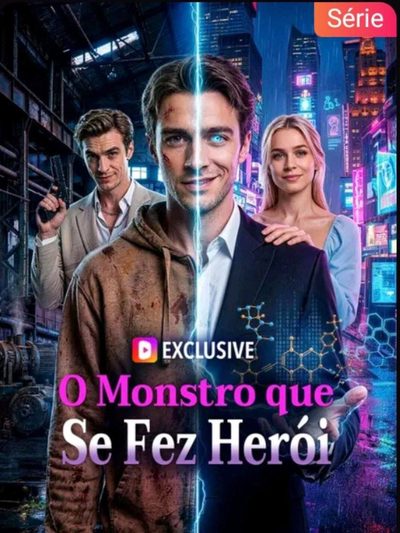 Capa da miniss&eacute;rie O Monstro que Se Fez Herói