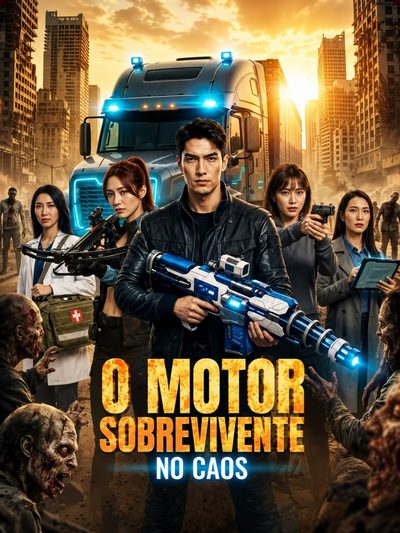 Capa da miniss&eacute;rie O Motor Sobrevivente no Caos