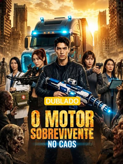 Capa da miniss&eacute;rie O Motor Sobrevivente no Caos